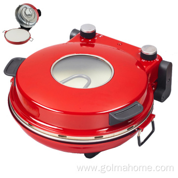 Electric pizza maker with 30 minutes timer